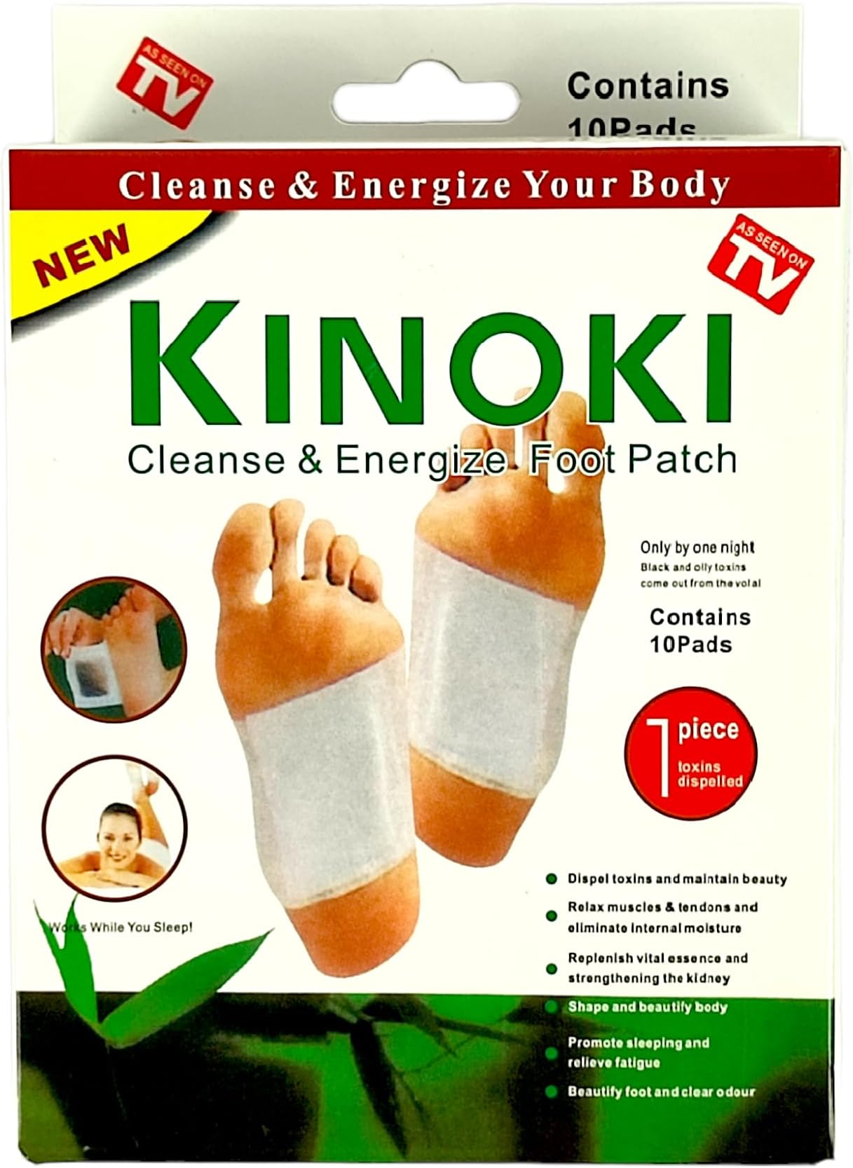 PARCHES KINOKI DESINTOXICANTE
